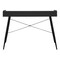 Homeroots 47" Black Wood and Metal Parsons Computer Desk 489840 - alternate 7