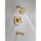 Delta Stryke 14 Series Tub and Shower, 4.22 in, Lumicoat Champagne Bronze T144766-CZ-PR - alternate 6