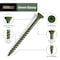 Hillman Deck Plus No. 8 Ga. X 1 5/8 in. L Green Star Flat Head Exterior Deck Screws 6 lb 735 48398 - alternate 8