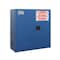 Fireking 30 Gal, Flammable Safety Cabinet, Mechanical-Close, Blue SC30-MC-B - alternate 1