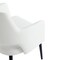 Manhattan Comfort Tremont Dining Arm Chair in White - Set of 2 2-DC104AR-WH - alternate 8