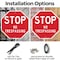 Signmission Stop No Trespassing, 10 inch X 10 inch, Aluminum Metal Signs, 2PK OC-A-2PACK-10-264 - alternate 5