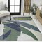 Jonathan Y Shelby Coastal Vintage Abstract Palm Leaf Green/Cream 3 ft. x 5 ft. Indoor/Outdoor Area Rug TSN403B-3 - alternate 6