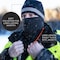 Ergodyne Balaclava, Black, 7" L, Polyester 16861 - alternate 6