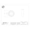 Tritan Radial Ball Bearing, 6204 Industry Number, Double Sealed, 20 mm Dia, Stainless Steel SS6204 2RS FM222 - alternate 2