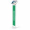 Compulocks iPad 10.2IN Space Enclosure Brandable Floor Stand White 140W102IPDSW - alternate 1
