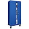 Sandusky Shelf Cabinet, 78 in H, 36 in W, 24 in D, Recessed, Three-Point Locking, 4 Shelves TA4R362472-06 - alternate 7