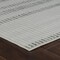 Homeroots 8' X 10' Cream and Beige Striped Distressed Indoor Outdoor Area Rug 558805 - alternate 6