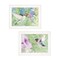 Homeroots Set Of Two Humming Bird 1 and 2 White Framed Print Wall Art, 2PK 408045 - alternate 1