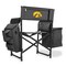 Picnic Time Family Of Brands NCAA Iowa Hawkeyes Fusion Camping Chair with Side Table and Soft Cooler 807-00-679-224-0 - alternate 1