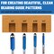 Hiltex Top Bearing Flush Trim Router Bit Set, 4 Pieces, 1/4 Inch Shank, CNC Woodworking Tool 10102H - alternate 5