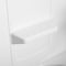Mustee Durawall Bathtub Wall White Fiberglass Fits 30x60 & 32x60 557WHT - alternate 3