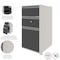 Connexion 15.40" W 3 Drawer Desk Pedestal, Sandstone/Slate, Letter/Legal 93621-1159 - alternate 5