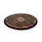 Picnic Time Family Of Brands Pittsburgh Steelers - Lazy Susan Serving Tray, (Fire Acacia Wood) 827-18-513-253-2 - alternate 1