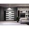 Vdomdoors Front Exterior Prehung Aluminum Double Doors Ronex0131 Grey 1 Sidelight Mirrored Clear Glass 1 RONEX0131DEXD-GRE-W72+16xH96-RH-I - alternate 4