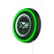 Holland Bar Stool University of North Dakota 15 Double Neon Wall Clock Clk15BK - alternate 5