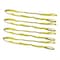 Mytee Products 3 inx12 ft Web Sling - 8400 LBS WLL Vertical - 2-Ply Eyelets Tow Lifting Straps, 4PK EERSL-312x4 - alternate 1