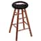 Holland Bar Stool Co Oak Bar Stool, Medium Finish, Arkansas Seat RC30OSMed - alternate 1