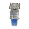 Vestil Solid Polyurethane Swivel With Total Brake Caster 6 In. x 2 In. 1200 lb Dark Blue CST-F-SS-6X2SP-SWTB - alternate 7