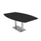 Skutchi Designs Boat Conference Table With Power Unit, 48 in W, 72 in L, Black HAR-BOT-48x72-DOU-U999ST19-NA - alternate 1