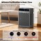 Edendirect 1250 sq.ft. True HEPA Air Purifier in Gray with 3-Speed, PM2.5 Real-time Display and 12H Timer ZR-QRSHA0229USV01 - alternate 4