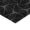 Homeroots 9' X 12' Black And Ivory Geometric Washable Indoor Outdoor Area Rug 614063 - alternate 8