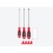 Tekton Phillips Screwdriver Set with Red Modular Organizers - 8 Inch Shanks, 3-Piece (#1 - #3) DWP90104 - alternate 6