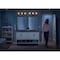 Lutron Maestro White 150 W Motion Sensor Dimmer Switch MSCL-OP153MH-WH - alternate 8