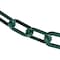 Mr. Chain 3" x 25' Evergreen Plastic Safety Chain 80054-25 - alternate 1