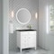 James Martin Vanities Brittany 30" Single Vanity in Bright White, w/ 3 CM Phantome Eclos Top 655-V30-BW-3PHT - alternate 5
