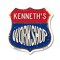 Signmission Kenneth's Workshop, 12 Inch X 12 Inch, Plastic Sign SHI-P-12-489-KENNETH - alternate 1