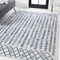 Jonathan Y Tokay Bohemian Geometric Ivory/Blue 3 ft. x 5 ft. Indoor/Outdoor Area Rug SMB132B-3 - alternate 6