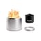 Solo Stove Fire Pit Bonfire 19.5in W Stainless Steel Round Wood BONSD20SHELTER - alternate 6