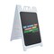 Signmission 6S Lean Workspace, A-Frame & 2 Decals Installed, Heavy-Duty Plastic Frame SBHD-D-2436-30336 - alternate 1