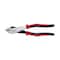 Klein Tools 8 1/8 in High Leverage Diagonal Cutting Plier Standard Cut Oval Nose Uninsulated J228-8 - alternate 1