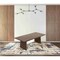 Homeroots 87" Dark Mango Rectangular Solid Wood Dining Table 486018 - alternate 5