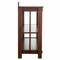Homeroots 44in Brown Wood With Glass Sideboard with Two Doors 401670 - alternate 8
