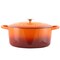 Crock-Pot Crock Pot Artisan 7 Quart Enameled Cast Iron Oval Dutch Oven in Sunset Orange 109474.02 - alternate 3