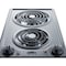 Summit 12in Wide 230V 2-Burner Coil Cooktop CCE227SS - alternate 6
