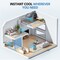 Edendirect 12,000 BTU (7,800 BTU DOE) Portable Air Conditioner Cools 450 sq. ft. with Dehum & Remote, Swing ZR-SPF2-10HG - alternate 6