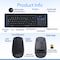 Delton Medical Grade Airtight Waterproof Wireless Computer Keyboard & Mouse, Black M90/M44 - alternate 8