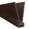 Global Door Controls 4 in Leaf W x 2 in Leaf H, Brown THY-1195-FM2HD-DU - alternate 1