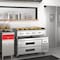 Koolmore 48 in. 2-Drawer Commercial Chef Base Freezer in Stainless-Steel KM-BF-482D - alternate 9