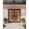 Doornmore G112, 74.5" x 82" ( 2x36" Door) Left Hand, Mahogany SDL 12 Lite Exterior Door G112-SW-3680_2_LI - alternate 1
