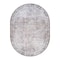 World Rug Gallery Vintage Inspired Machine Washable Non Slip Area Rug 5 ft x 7 ft Oval Olive 6029OLIVE5OV - alternate 6