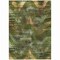 Homeroots 3' X 5' Olive Green And Gold Abstract Washable Indoor Outdoor Area Rug 587140 - alternate 8