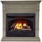 Procom Heating Dual Fuel Vent Free Gas Fireplace System, 26,000 BTU, T-Stat Control, Slate Gray Finish FBNSD28T-2GR - alternate 1