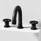 Vigo Wythe Two Handle Three-Hole Widespread Bathroom Faucet in Matte Black VG01306MB - alternate 5