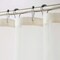 Homeroots Ivory Sheer and Grid Shower Curtain and Liner Set 399752 - alternate 4