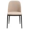 Leisuremod 82.7 in W, 29.5 in L, Manufactured Wood/Steel/Velvet, Natural Wood/Brown TT84-CNW18-BR - alternate 9